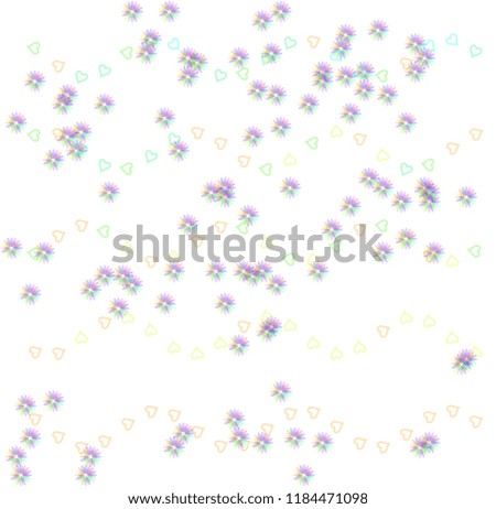 Abstract vibrant color pattern, illustration