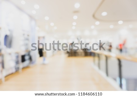 Best abstract blur shopping mall and retail store interior for background