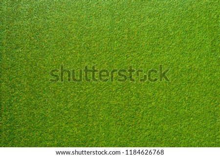 Flat lay Artificial lawn synthetic turf Artficial grass texture background Royalty-Free Stock Photo #1184626768