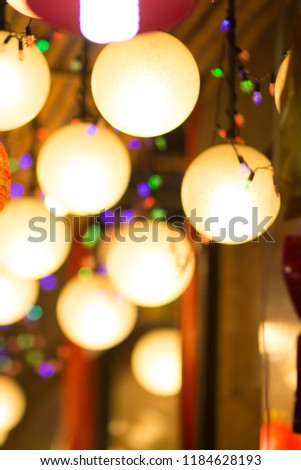 vintage light bulb luxury background christmas light background