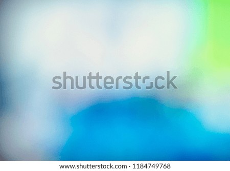 Blurry images or colorful shadows. And sensitive focus object and light background. glass window with blurred 