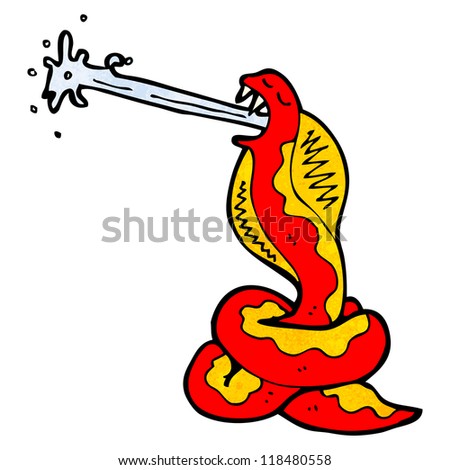 poisonous snake cartoon