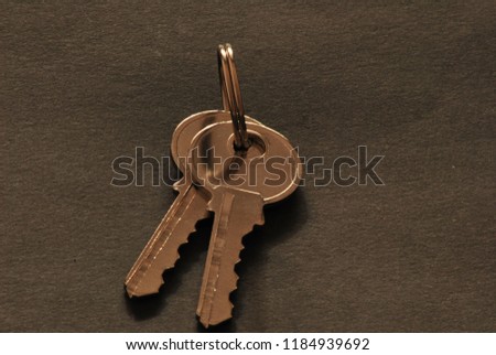 Set of metal keys