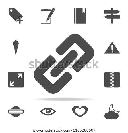 attach sign icon. web icons universal set for web and mobile on white background