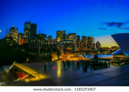 Sydney skyline views