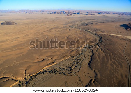 Aerial View, Africa Namib Desert