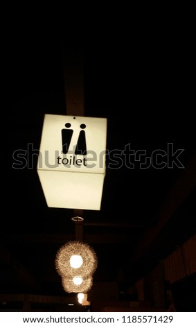 toilet light box