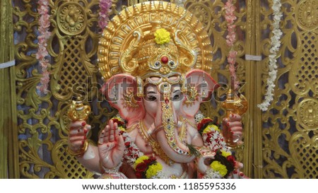 Lord Ganesha or Ganesha Festival in India
