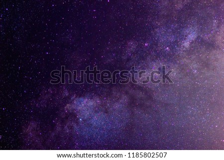 Milky way galaxy background. Stars background.