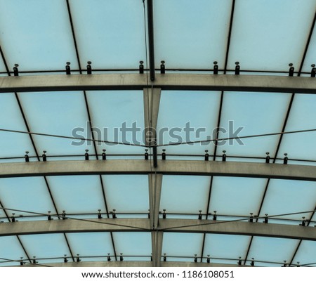 Netherlands, Amsterdam, Schiphol, a large white building with a metal frame