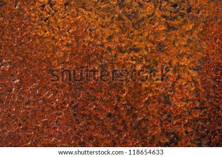 Rusty metal surface abstract background