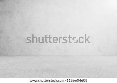 cement floor and wall backgrounds, room, interior, display products.