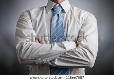 Arms Crossed Royalty-Free Stock Photo #118667587