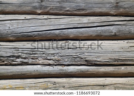 Brown color old grunge wooden wall pattern. Abstract background and texture for design.