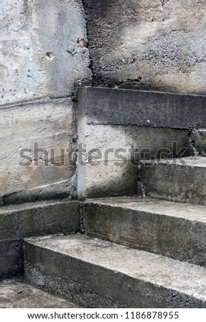 Concrete stairs background.