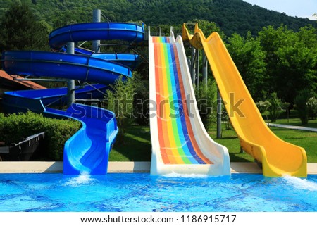 Small water slides