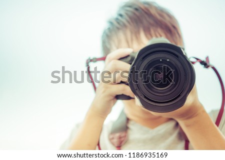 Portrait of a photographer