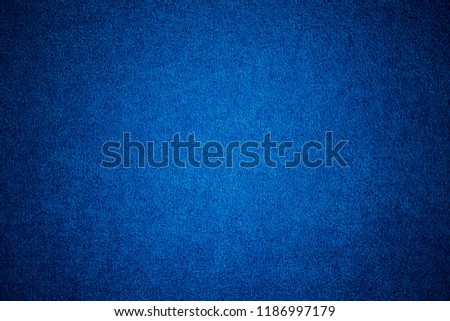 blue carpet background, blue fabric texture background, closeup
