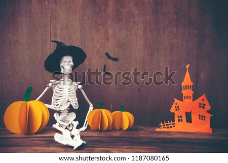 Art picture of Halloween concept