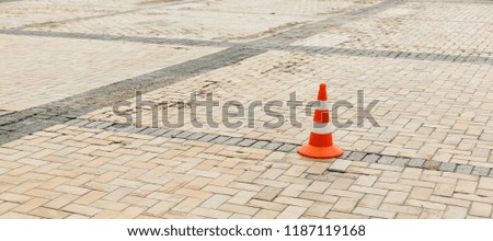 Traffic cones, barrier cone