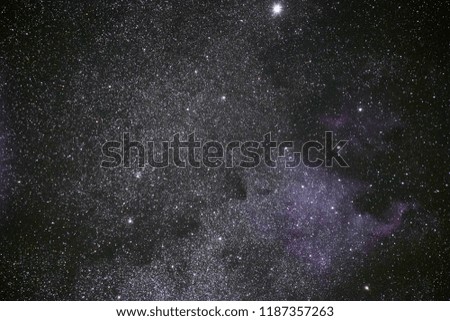 California constellation and stars