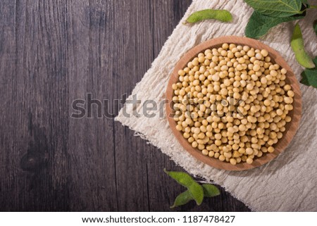 Traditional ingredients, soybeans