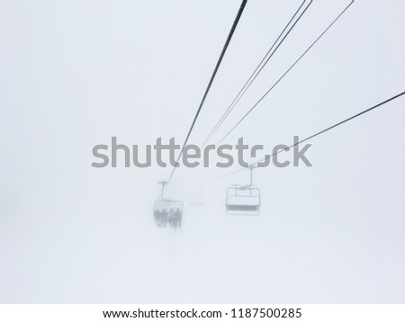 Foggy Ski Day