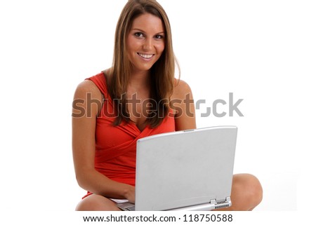 Picture of and adult woman set against a white background