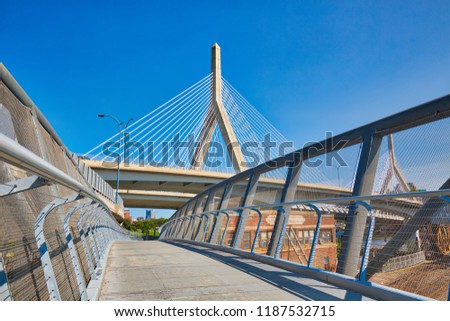 Boston, Zakim Bunker Hill Memorial Bridge