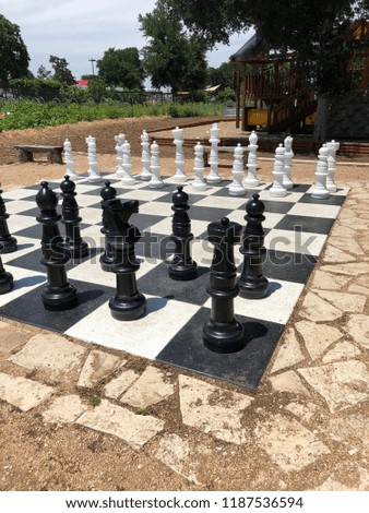 Life sized chess