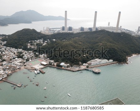 Hong Kong lamma island drone pictures