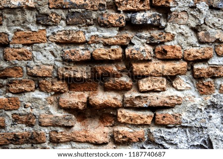 Background of old stone texture for decorating old houses or castles