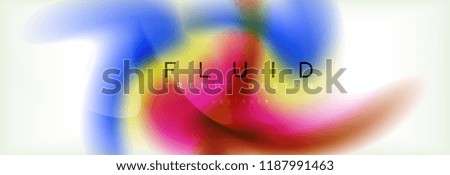 Background abstract holographic fluid colors wave design, vector EPS10