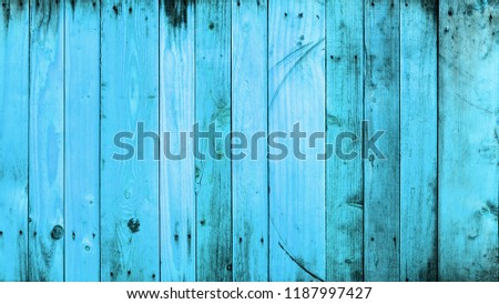 blue wood texture background Or the old wooden panel blue wood pattern that looks beautiful.