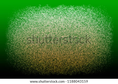 Abstract Blue bokeh background. Sickly green colored fog texture. Colorful  purple and blue smoke clouds on dark background