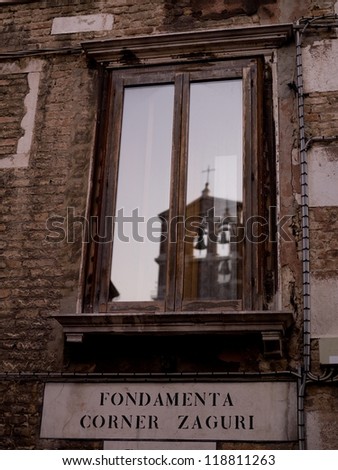 Exterior of building in Venice