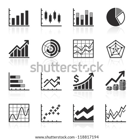 Business Infographic icons - Vector Graphics Royalty-Free Stock Photo #118817194