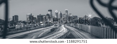 Minneapolis Skyline Panoramic