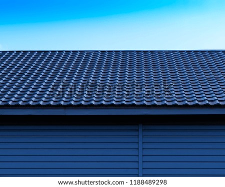 Roof symmetry background