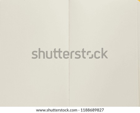 open empty notebook paper with empty pages as background  texture, top view
