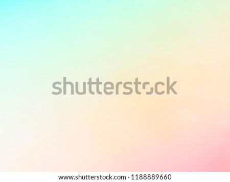 fantasy artistic cloud sky with pastel color filter and grunge texture, nature abstract background Royalty-Free Stock Photo #1188889660