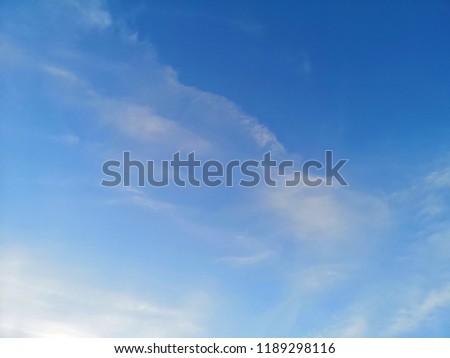 blue sky and cloud background,nature view,morning time.