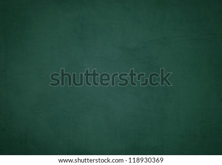 Green blank chalkboard for background