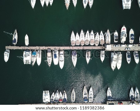 Greek Islands sailing drone pictures 