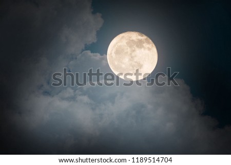 Night moon photos