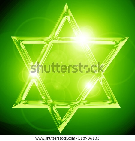 Star of David, representing the Jewish religious symbol