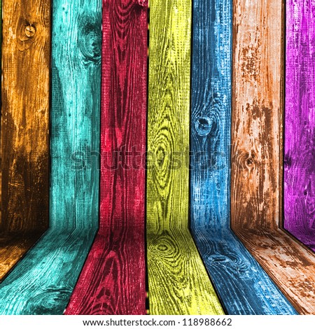  Creative colorful Wood Background