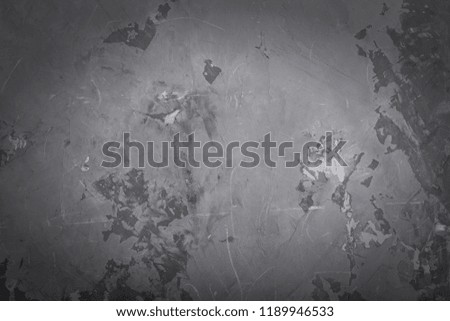 Abstract grunge gray wall texture background, vignette.