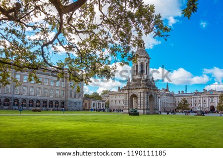 Trinity college, Dublin, Ireland