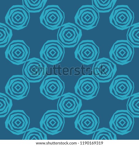 Seamless abstract geometric pattern. Decorative roses. Mosaic texture. Can be used for wallpaper, textile, invitation card, wrapping, web page background.